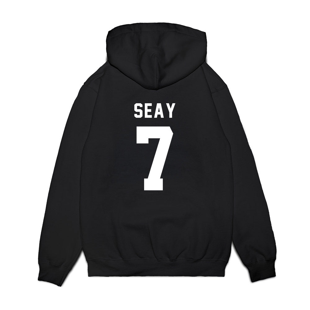 Delaware - NCAA Football : KT Seay - Sports Shersey Premium Hooded Sweatshirt-1