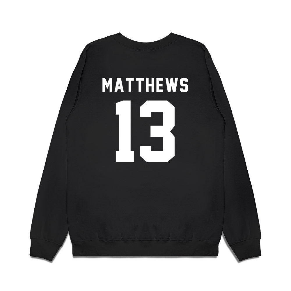 Delaware - NCAA Football : Noah Matthews - Sports Shersey Premium Crewneck Sweatshirt-1