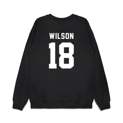 Delaware - NCAA Football : Sean Wilson - Sports Shersey Premium Crewneck Sweatshirt-1