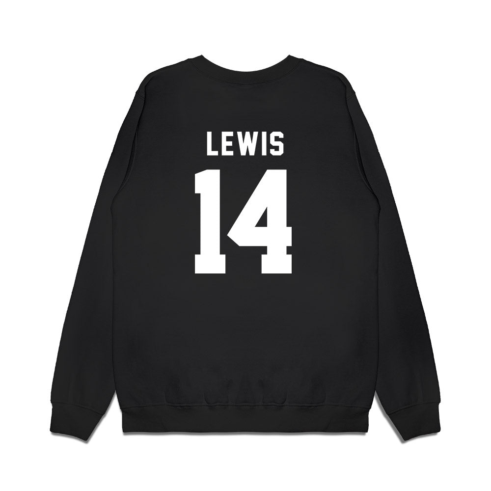 Delaware - NCAA Football : Donovan Lewis - Sports Shersey Premium Crewneck Sweatshirt-1