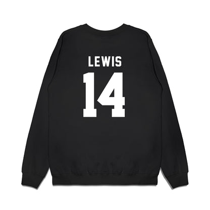 Delaware - NCAA Football : Donovan Lewis - Sports Shersey Premium Crewneck Sweatshirt-1
