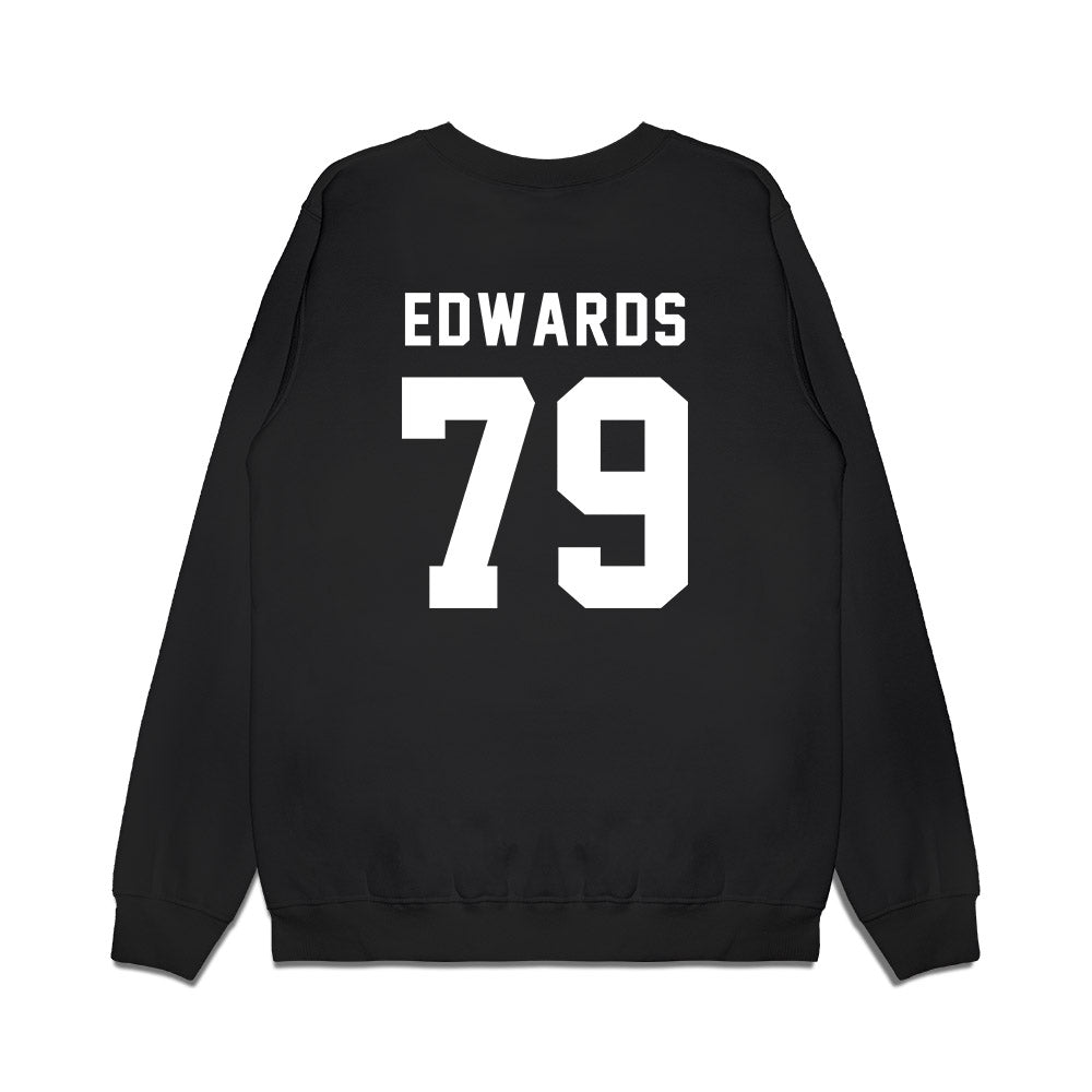 Delaware - NCAA Football : Jaiden Edwards - Sports Shersey Premium Crewneck Sweatshirt-1