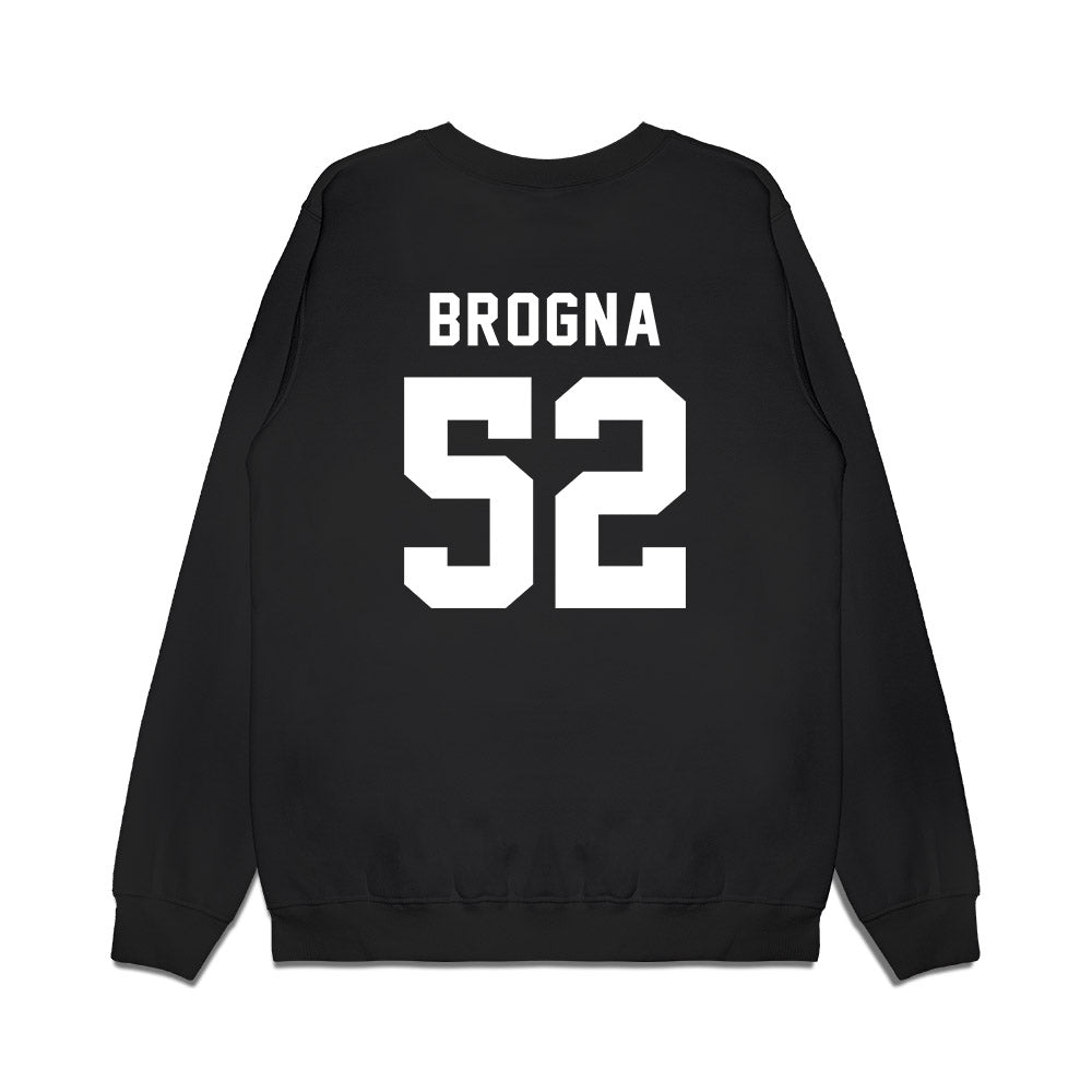 Delaware - NCAA Football : Dom Brogna - Sports Shersey Premium Crewneck Sweatshirt-1