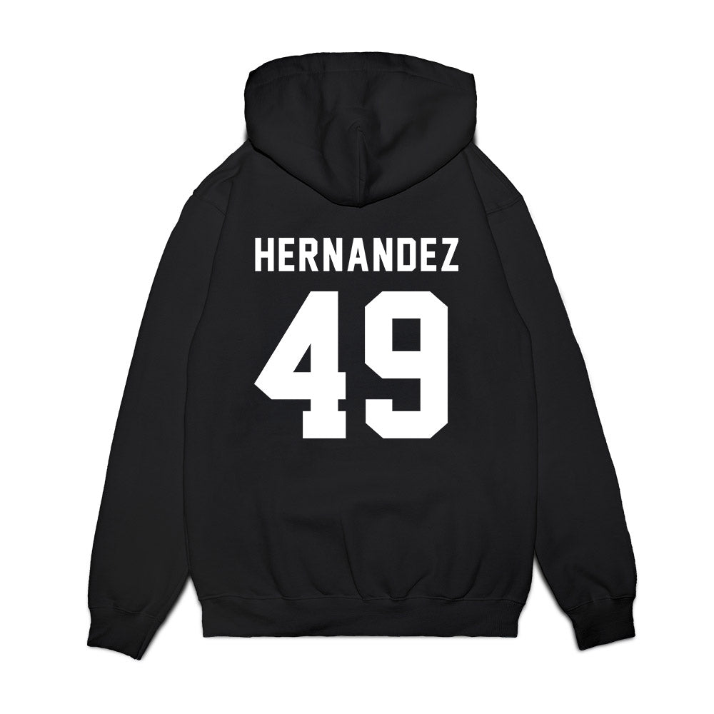 Delaware - NCAA Football : Yamdry Hernandez - Sports Shersey Premium Hooded Sweatshirt-1