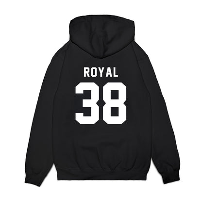Delaware - NCAA Football : Kingsley Royal - Sports Shersey Premium Hooded Sweatshirt-1