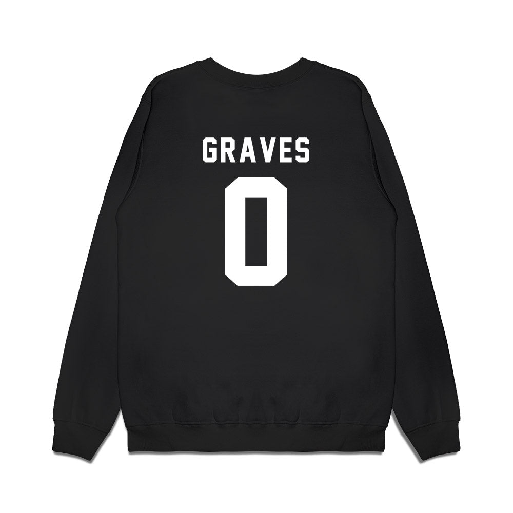 Delaware - NCAA Football : Bryson Graves - Sports Shersey Premium Crewneck Sweatshirt-1