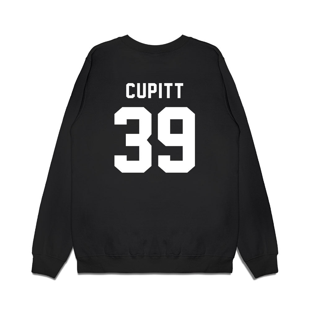 Delaware - NCAA Football : Josh Cupitt - Sports Shersey Premium Crewneck Sweatshirt-1