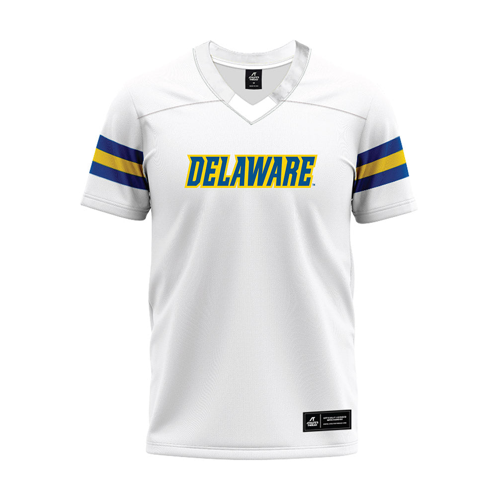 Delaware - NCAA Football : - White Premium Football Jersey-0