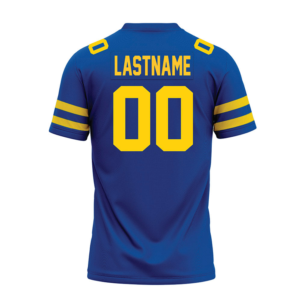 Delaware - NCAA Football : - Blue Premium Football Jersey-1