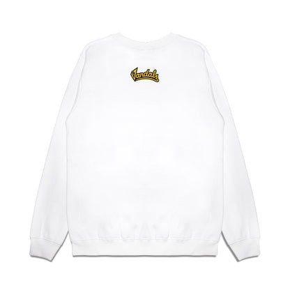 Idaho - NCAA Football : Luca Moore - Fightin Taters Premium Crewneck Sweatshirt-1