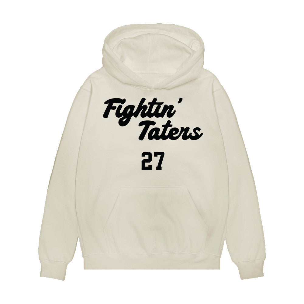Idaho - NCAA Football : Luca Moore - Fightin Taters Premium Hooded Sweatshirt-0