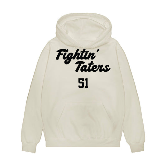 Idaho - NCAA Football : Leon Evans - Fightin Taters Premium Hooded Sweatshirt-0
