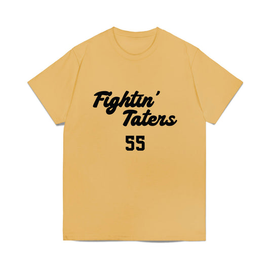 Idaho - NCAA Football : Austin Leykam - Fightin Taters Comfort Colors T-Shirt-0