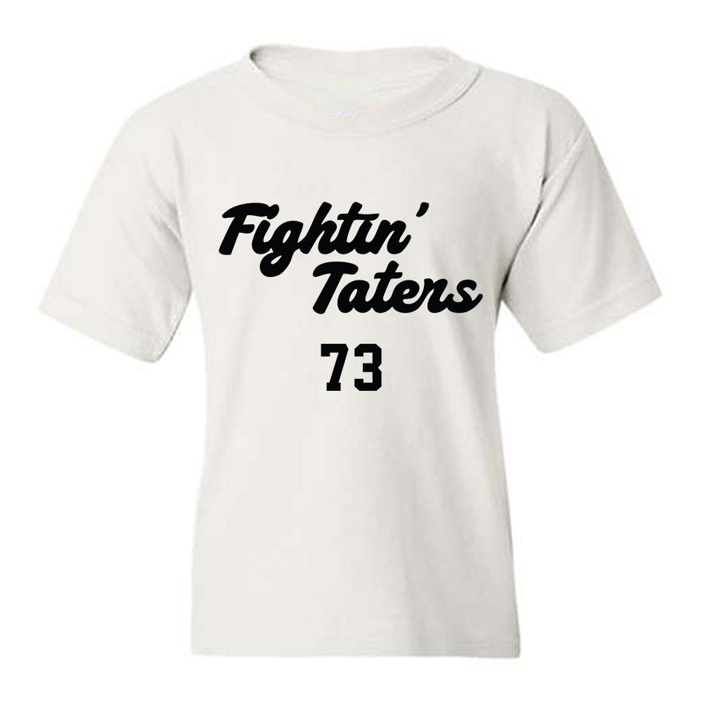 Idaho - NCAA Football : Nathan Pritchard - Fightin Taters Youth T-Shirt-0