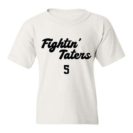 Idaho - NCAA Football : Mika Roberson - Fightin Taters Youth T-Shirt-0