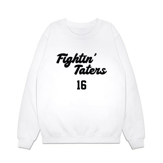Idaho - NCAA Football : Javen Augustus - Fightin Taters Premium Crewneck Sweatshirt-0