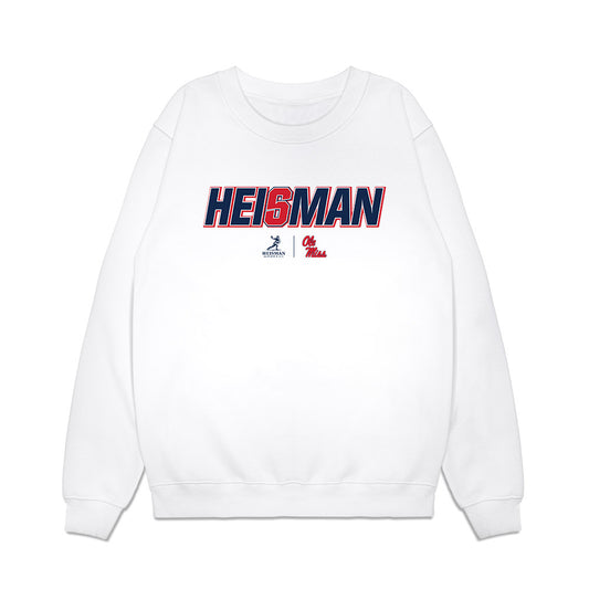 Ole Miss - NCAA Football : Trinidad Chambliss - Heisman Premium Crewneck Sweatshirt-0