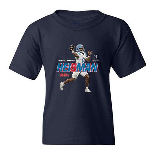 Ole Miss - NCAA Football : Trinidad Chambliss - Heisman Youth T-Shirt-0