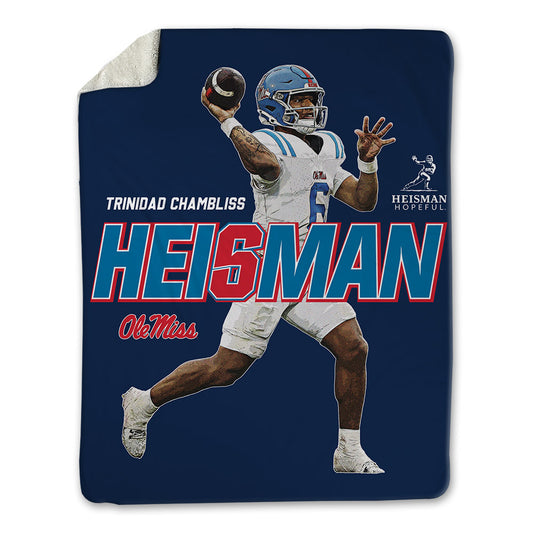Ole Miss - NCAA Football : Trinidad Chambliss - Heisman Blanket-0