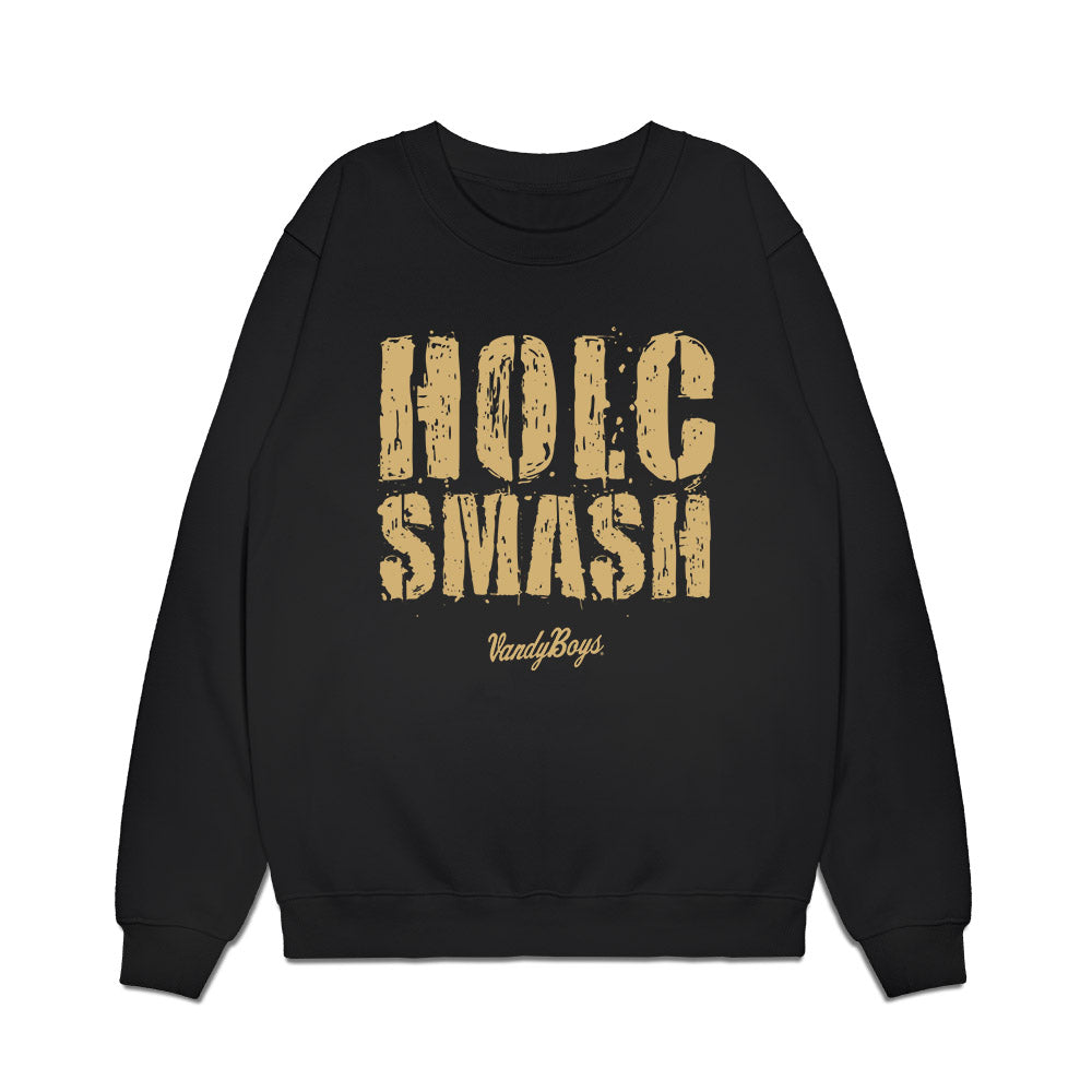 Vanderbilt - NCAA Baseball : Braden Holcomb - HOLC SMASH v1 Premium Crewneck Sweatshirt-0