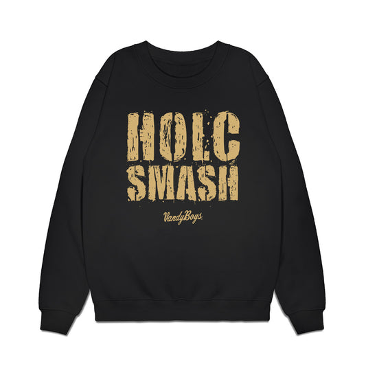 Vanderbilt - NCAA Baseball : Braden Holcomb - HOLC SMASH v1 Premium Crewneck Sweatshirt-0