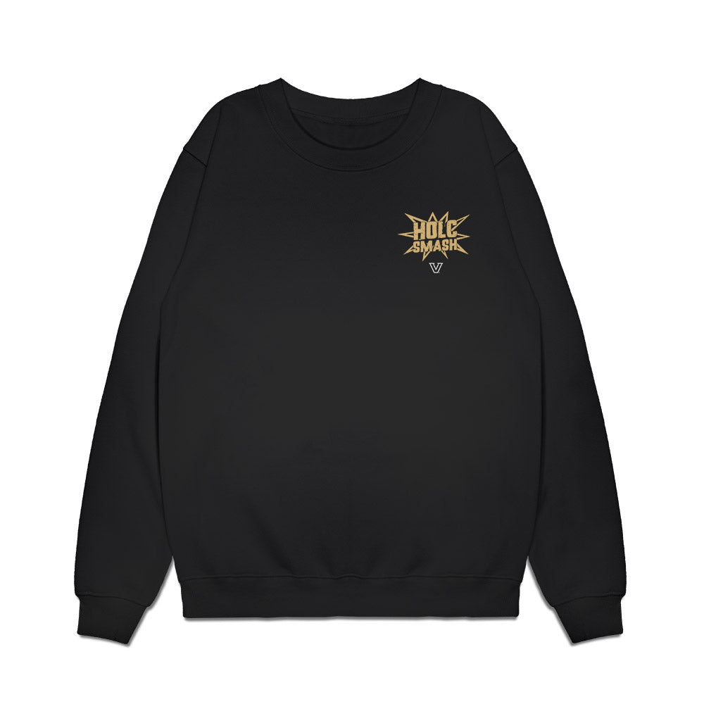 Vanderbilt - NCAA Baseball : Braden Holcomb - HOLC SMASH v3 Premium Crewneck Sweatshirt-0