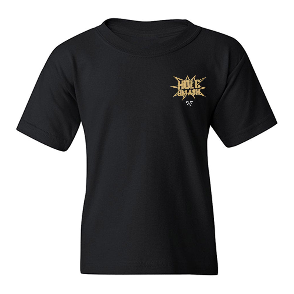 Vanderbilt - NCAA Baseball : Braden Holcomb - HOLC SMASH v3 Youth T-Shirt-0