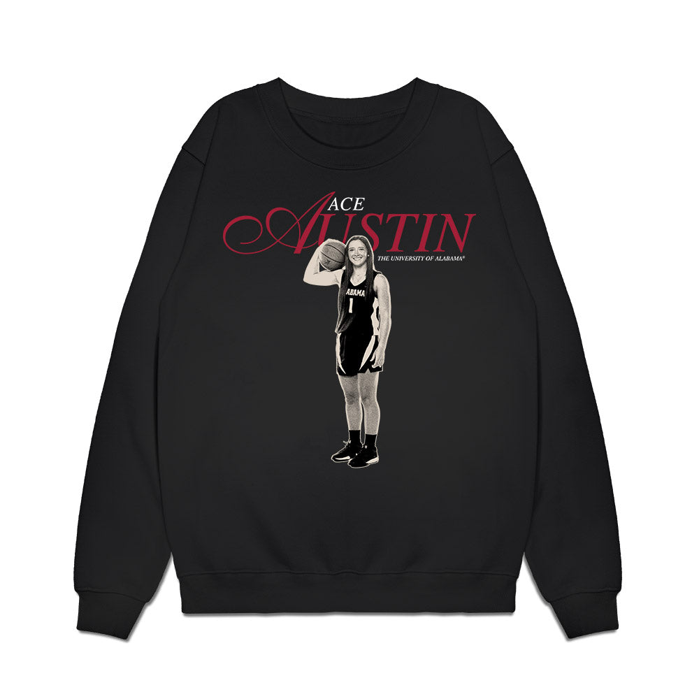 Alabama - NCAA Women's Basketball : Ace Austin - Legacy Premium Crewneck Sweatshirt-0