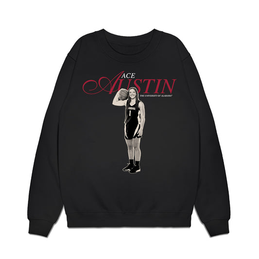 Alabama - NCAA Women's Basketball : Ace Austin - Legacy Premium Crewneck Sweatshirt-0