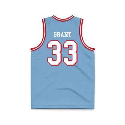 Dayton - NCAA Men's Basketball : Makai Grant - Chapel Blue Basketball Jersey-1