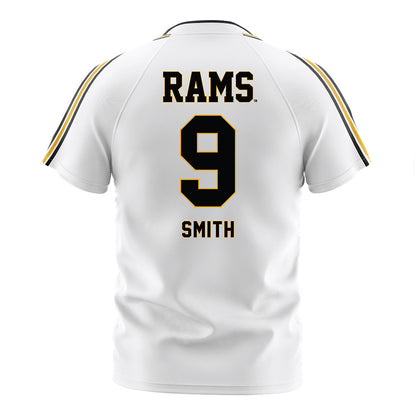 Framingham State - NCAA Women's Soccer : Tarynn Smith - White Soccer Jersey-1