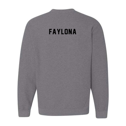 Idaho - NCAA Cheerleading : Ashley Faylona - Joe Mascot Crewneck Sweatshirt-1