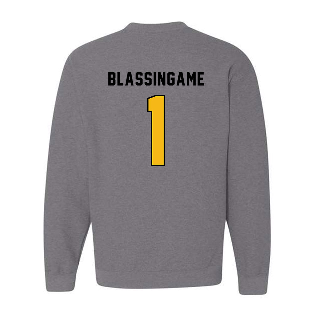 Idaho - NCAA Men's Basketball : Trevon Blassingame - Joe Mascot Crewneck Sweatshirt-1