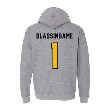 Idaho - NCAA Men's Basketball : Trevon Blassingame - Joe Mascot Hooded Sweatshirt-1