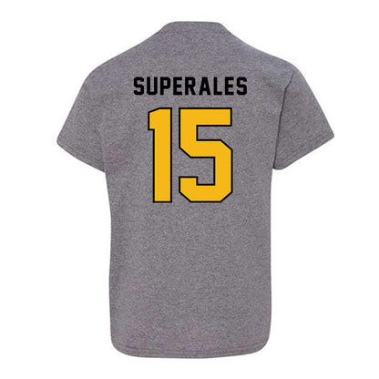 Idaho - NCAA Football : Daveon Superales - Joe Mascot Youth T-Shirt-1
