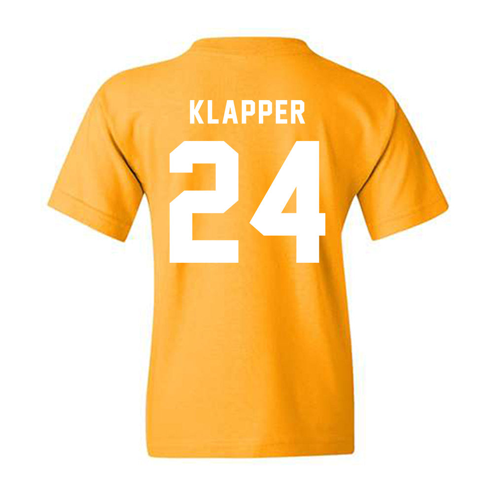 Idaho - NCAA Men's Basketball : Miles Klapper - VANDALS Youth T-Shirt-1