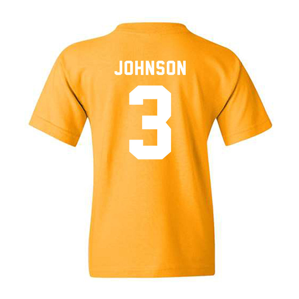 Idaho - NCAA Men's Basketball : Biko Johnson - VANDALS Youth T-Shirt-1