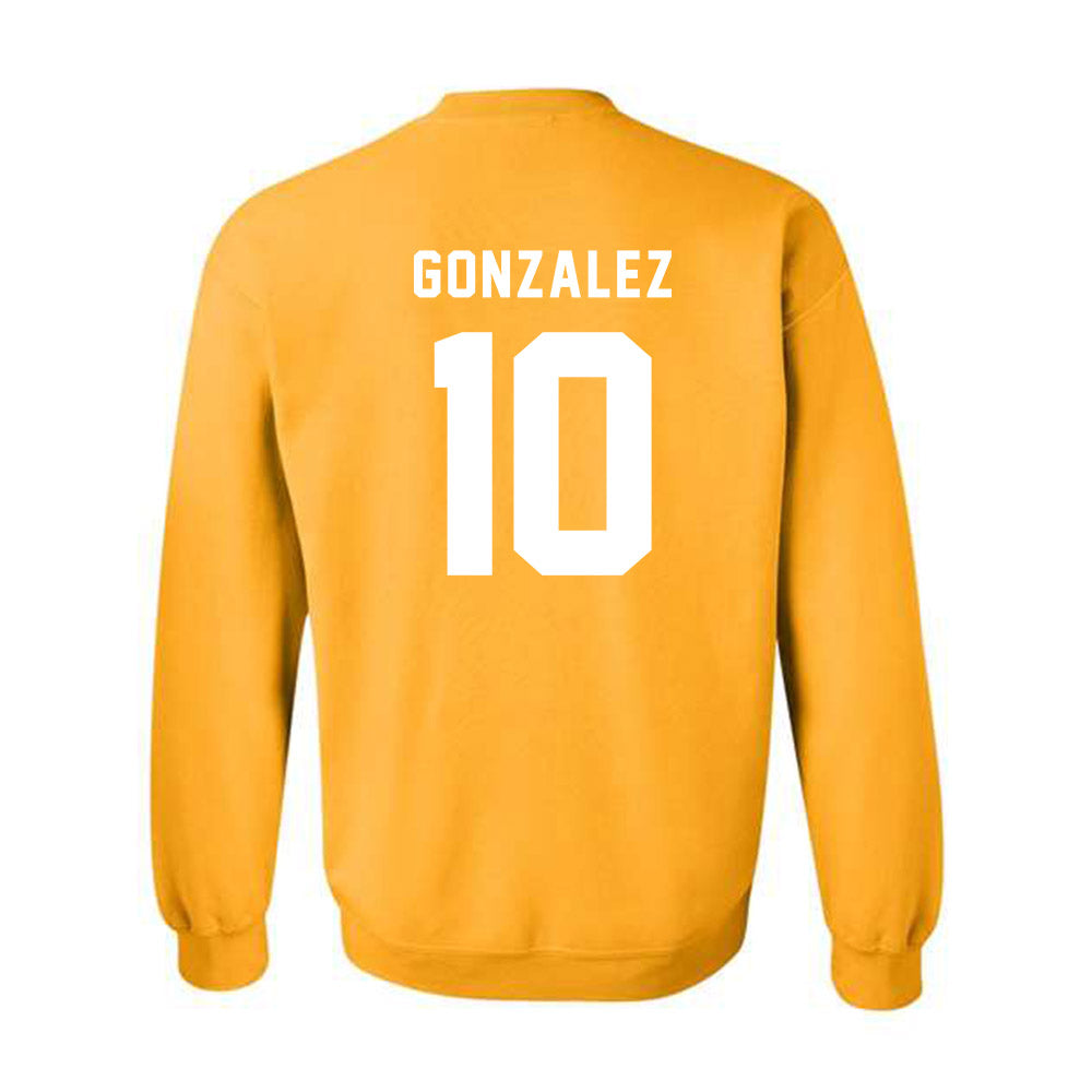 Idaho - NCAA Men's Basketball : Kristian Gonzalez - VANDALS Crewneck Sweatshirt-1