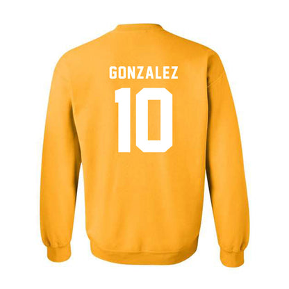 Idaho - NCAA Men's Basketball : Kristian Gonzalez - VANDALS Crewneck Sweatshirt-1