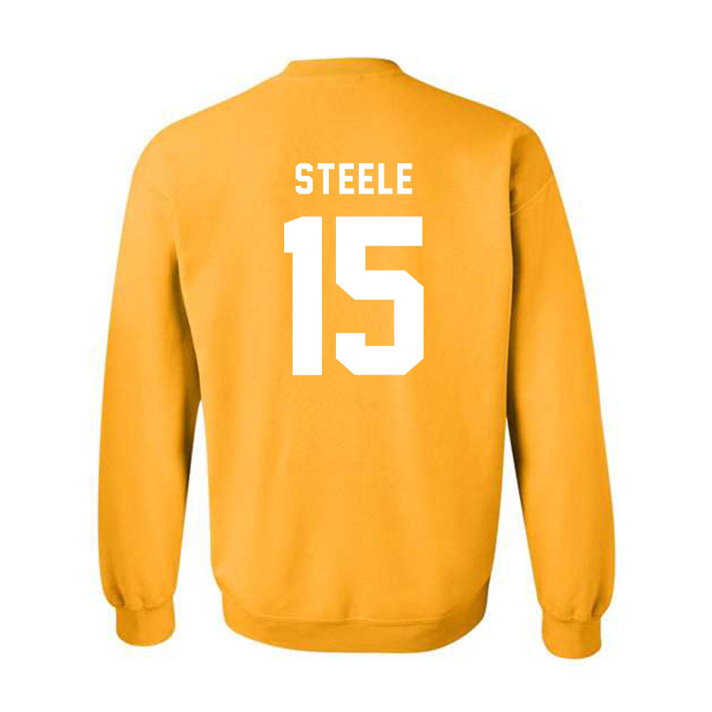 Idaho - NCAA Men's Basketball : Ewan Steele - VANDALS Crewneck Sweatshirt-1