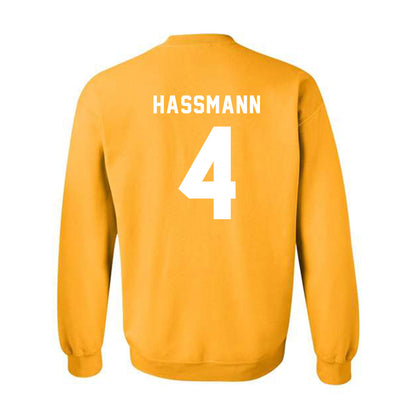 Idaho - NCAA Women's Basketball : Hope Hassmann - VANDALS Crewneck Sweatshirt-1