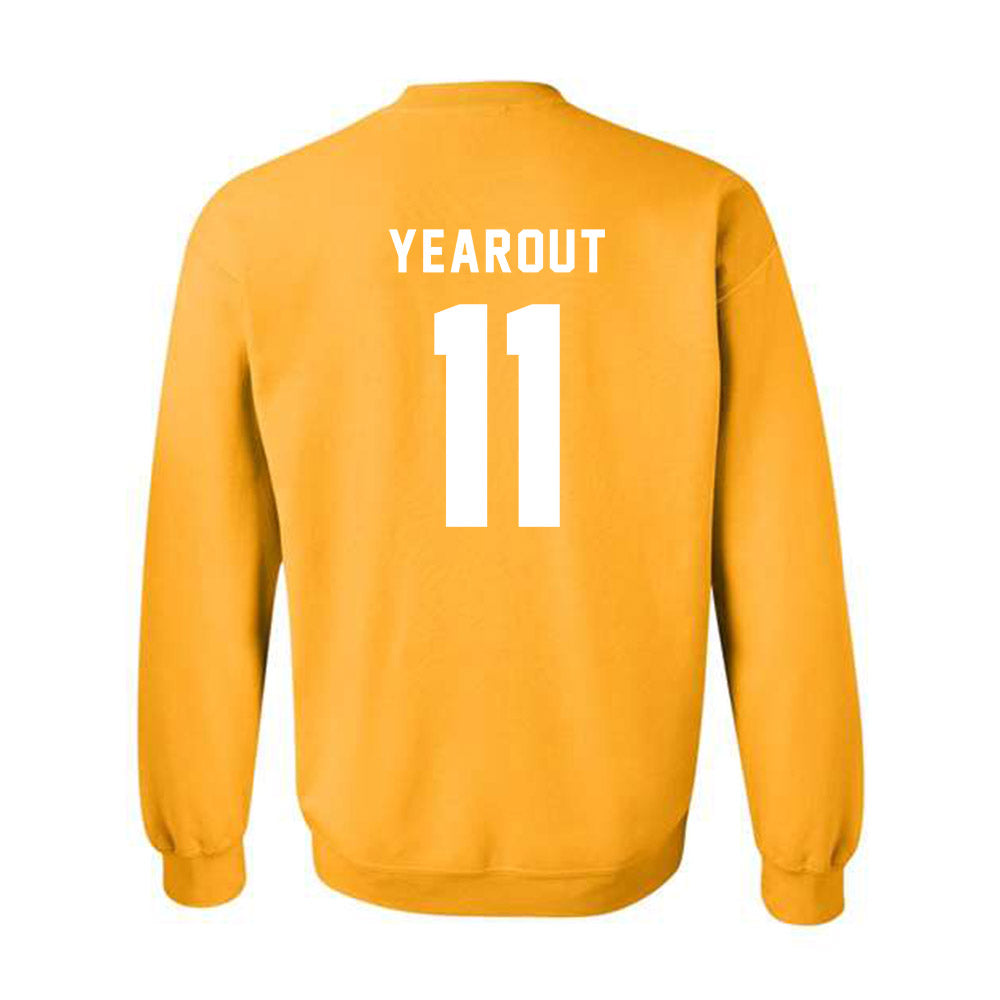 Idaho - NCAA Men's Basketball : Titus Yearout - VANDALS Crewneck Sweatshirt-1
