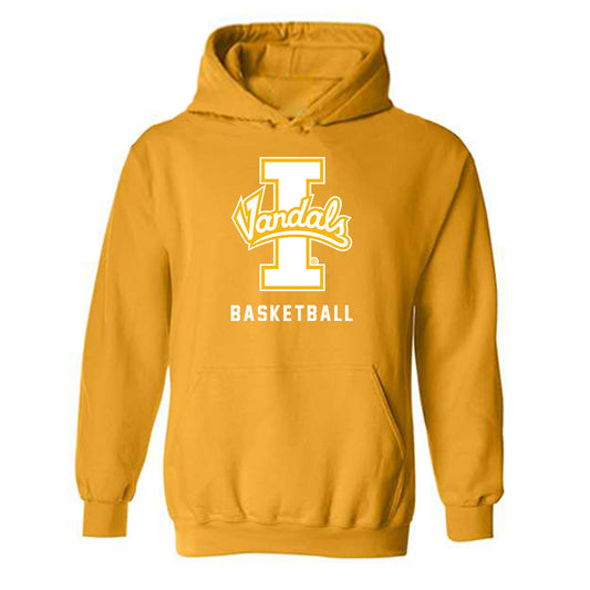 Idaho - NCAA Men's Basketball : Nolan Newman-Gomez - VANDALS Hooded Sweatshirt-0