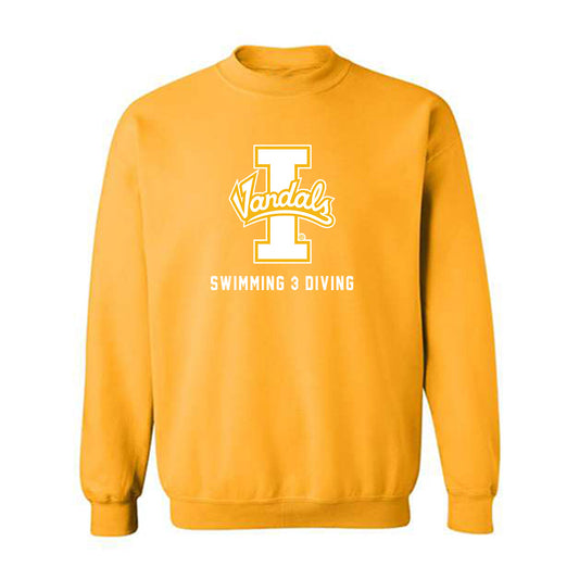Idaho - NCAA Women's Swimming & Diving : Madison Williams - VANDALS Crewneck Sweatshirt-0