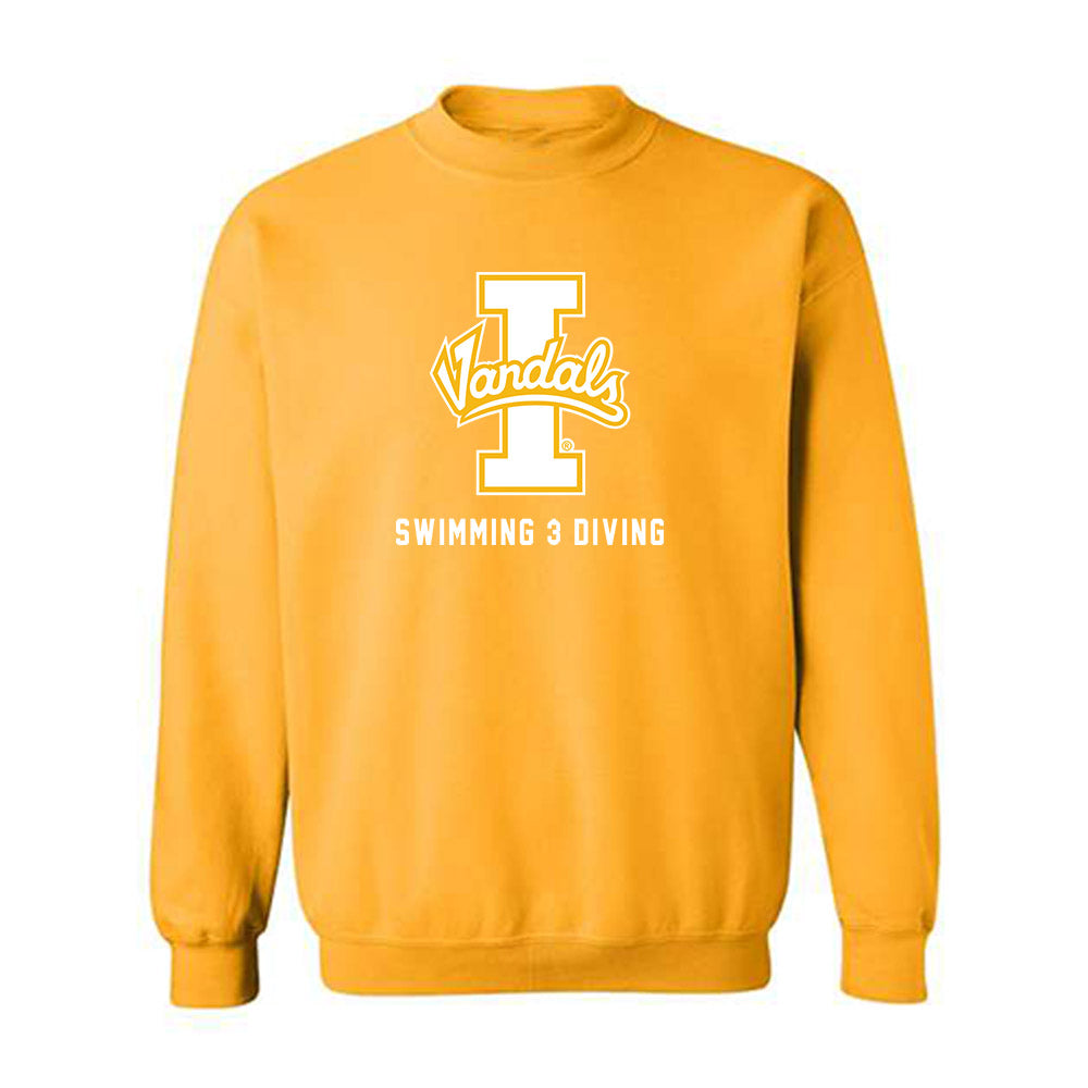Idaho - NCAA Women's Swimming & Diving : Haley Roberson - VANDALS Crewneck Sweatshirt-0