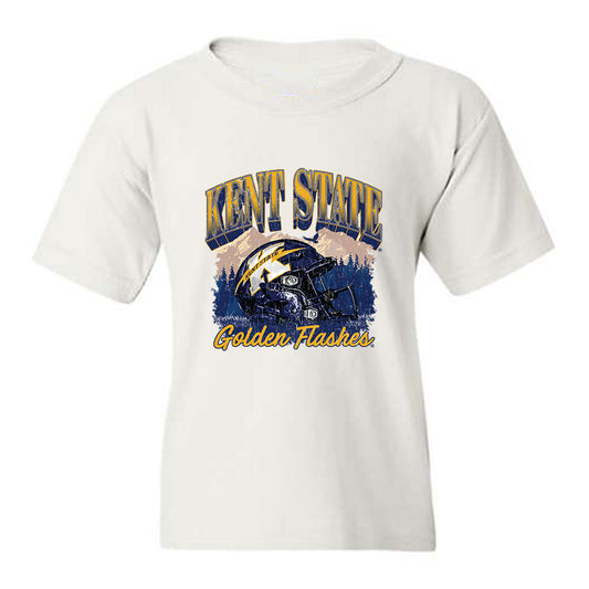 Kent State - NCAA Football : Vintage Football v2 Youth T-Shirt-0