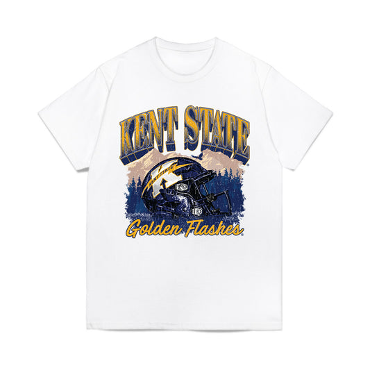 Kent State - NCAA Football : Vintage Football v2 Comfort Colors T-Shirt-0