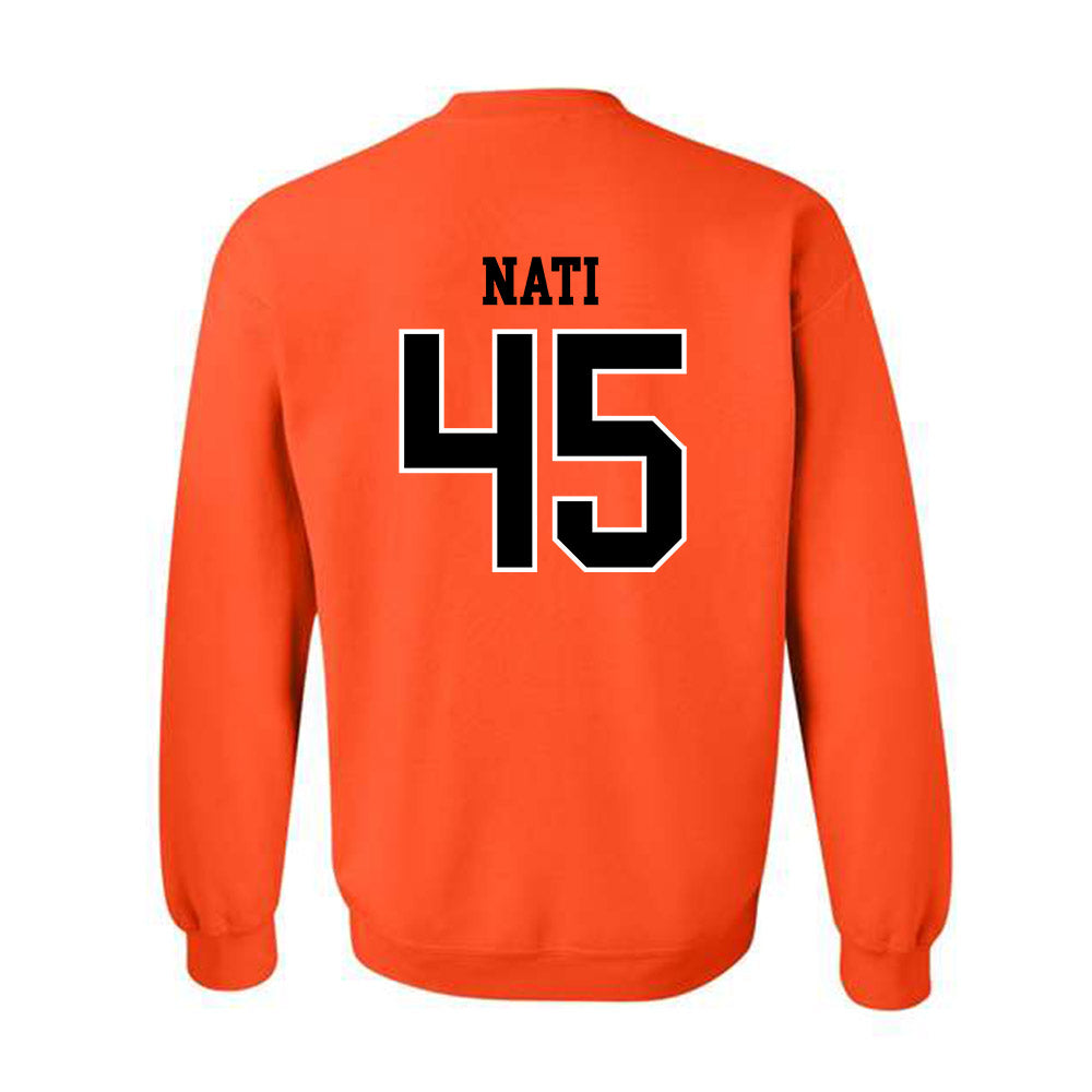 Oregon State - NCAA Baseball : Joshua Nati - Classic Shersey Crewneck Sweatshirt-1
