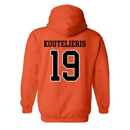 Oregon State - NCAA Men's Soccer : John Koutelieris - Classic Shersey Hooded Sweatshirt-1