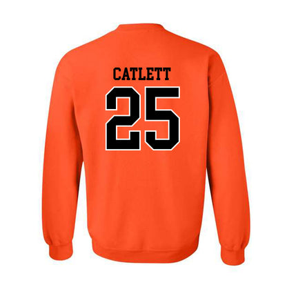 Oregon State - NCAA Men's Soccer : John Catlett - Classic Shersey Crewneck Sweatshirt-1